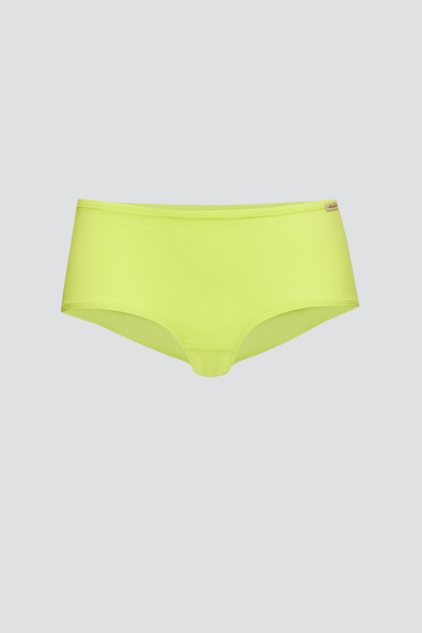 Comazo Damen Fairtrade Panty Farbe Lime