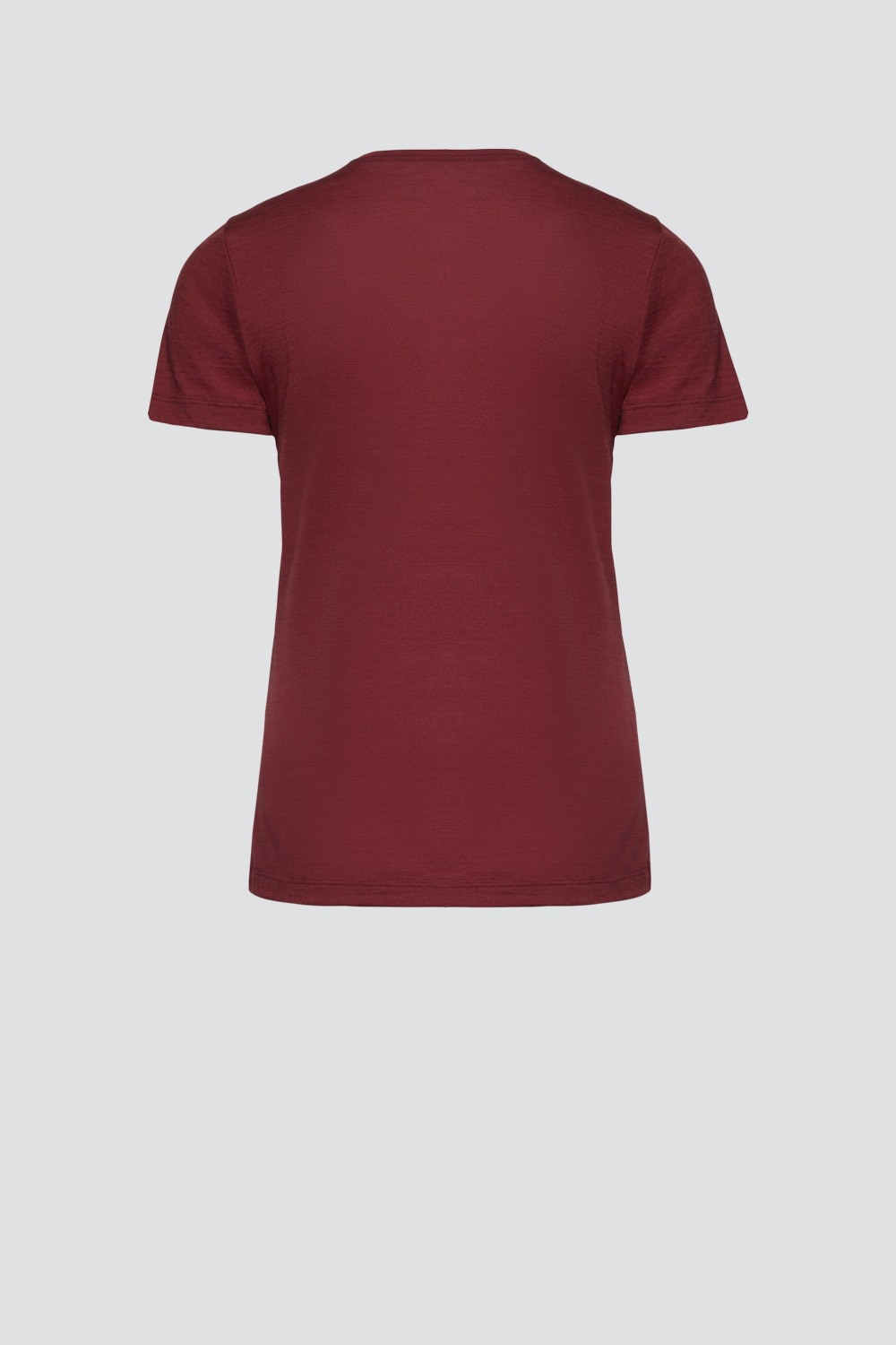 Comazo Damen Shirt aus Wolle-Lyocell-Mischqualität Farbe Wine