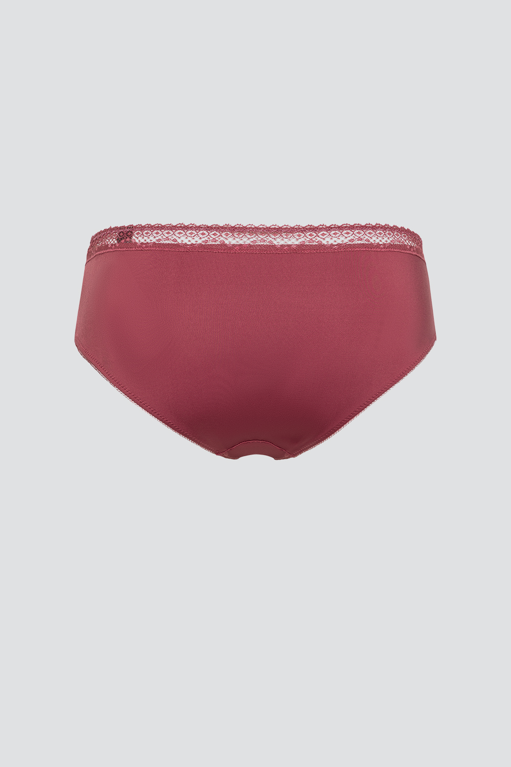 Comazo Damen Hipster Farbe Berry mit Spitze