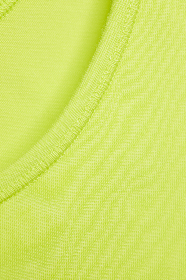 Comazo Damen Fairtrade Unterhemd Achselträger Farbe Lime