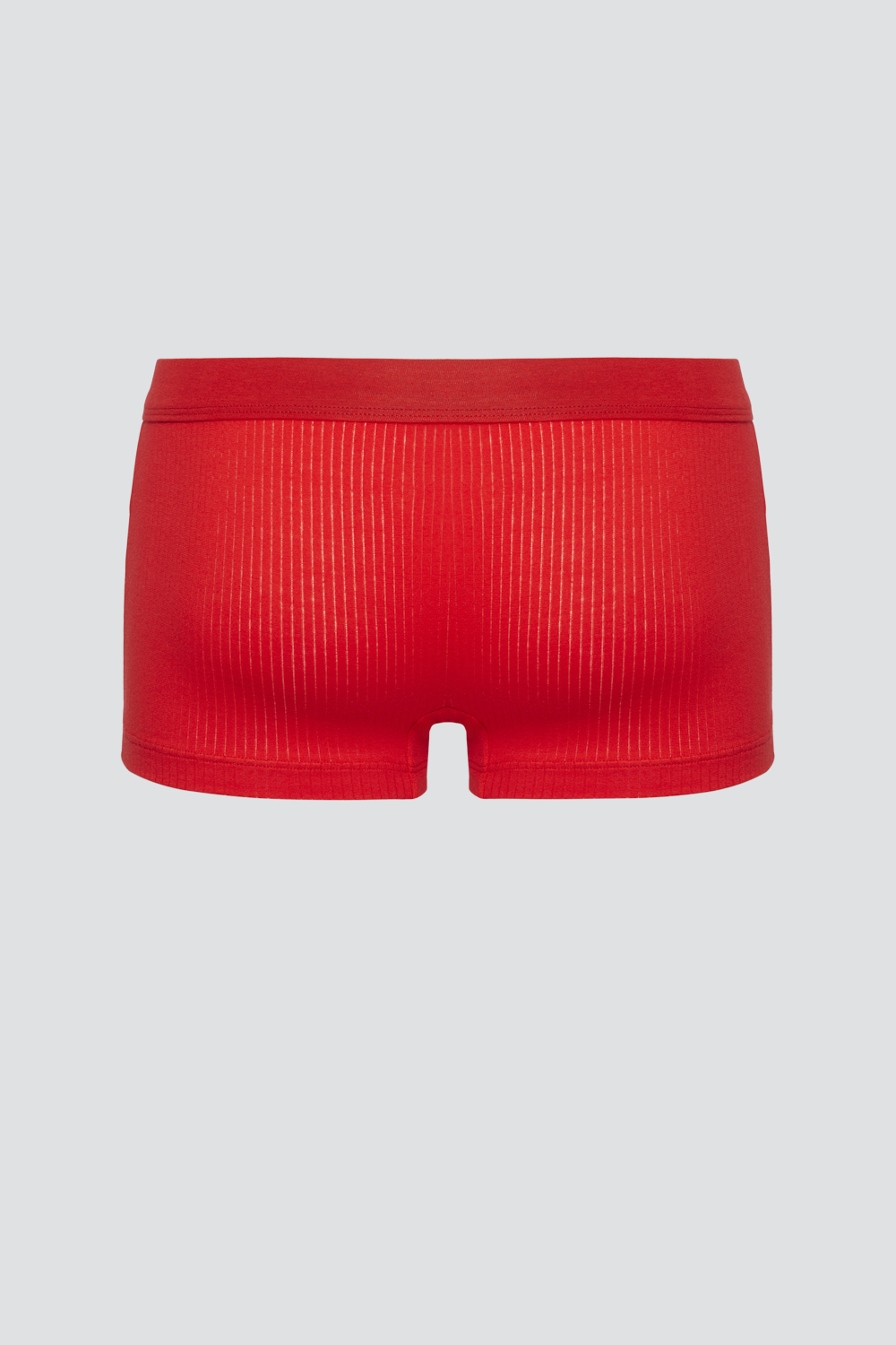 Comazo Herren Trunks Farbe Rot mit Nadelstreifen