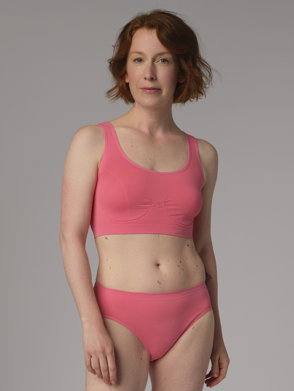 Comazo Damen Seamless Bustier Farbe Grenadine