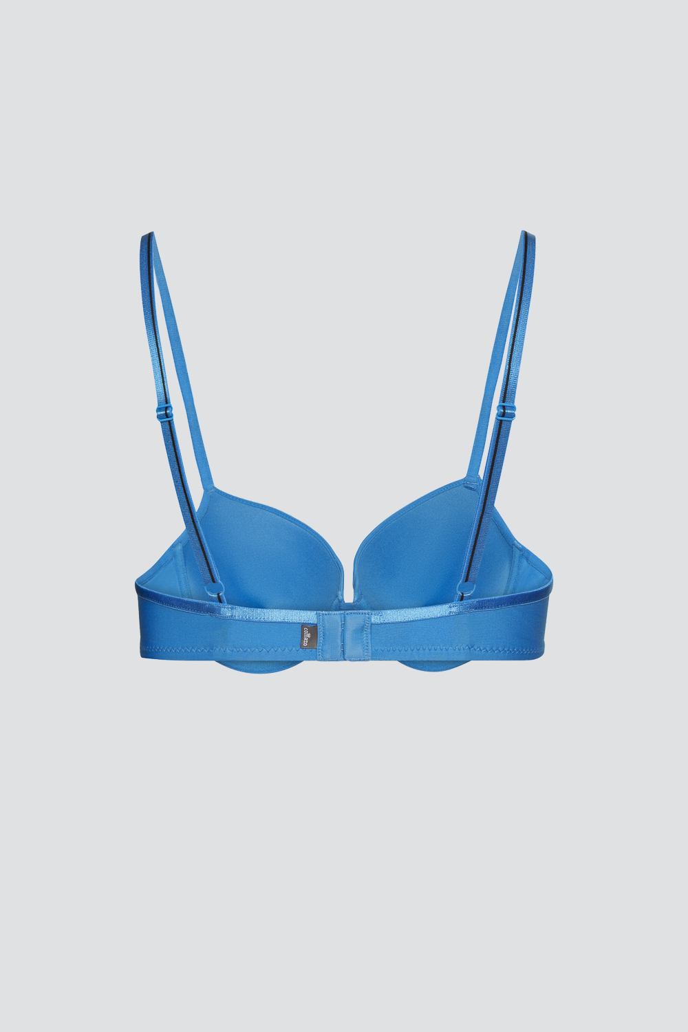 Comazo Damen Push-Up BH mit Microfaser-Touch Farbe Paradise Pacific Blue