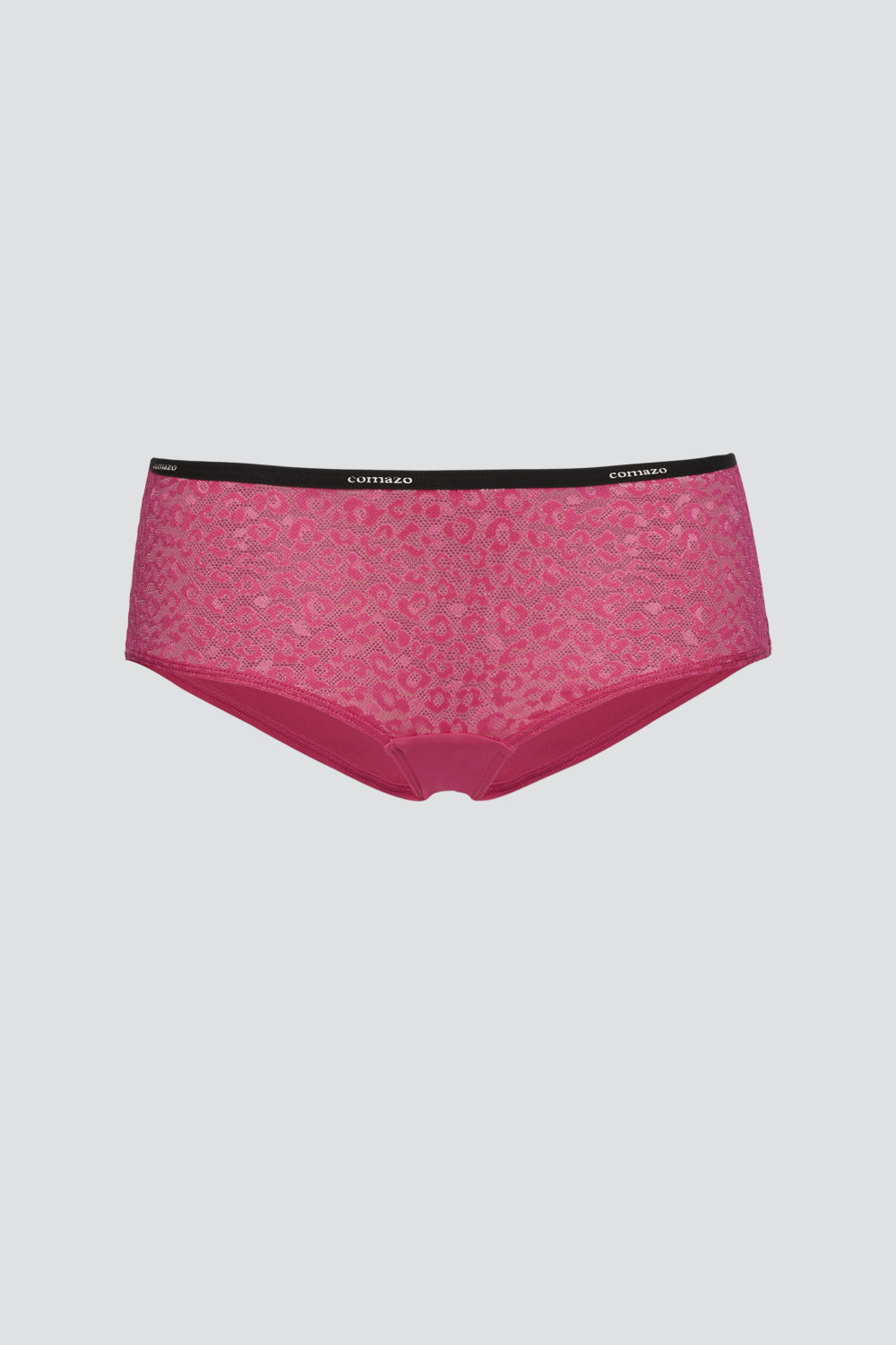 Comazo Damen Panty mit Microfaser-Touch Farbe Paradise Pink mit Spitze