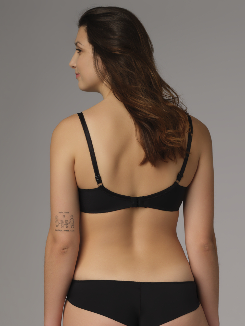 Comazo Damen Push-Up-BH Farbe Schwarz mit Spitze