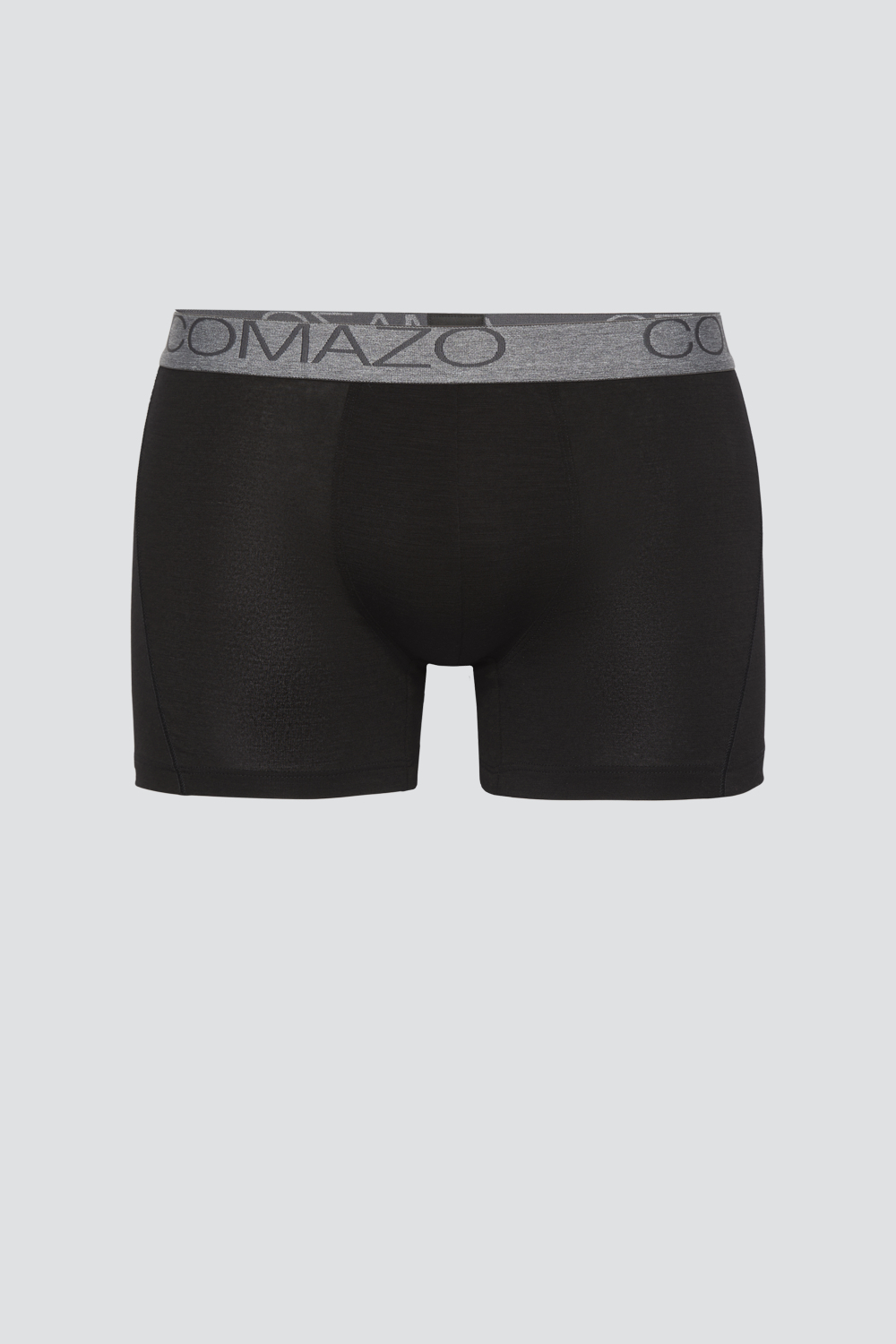 Comazo Herren Trunks aus Merinowolle Farbe Schwarz