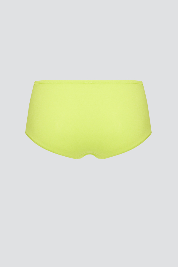 Comazo Damen Fairtrade Panty Farbe Lime