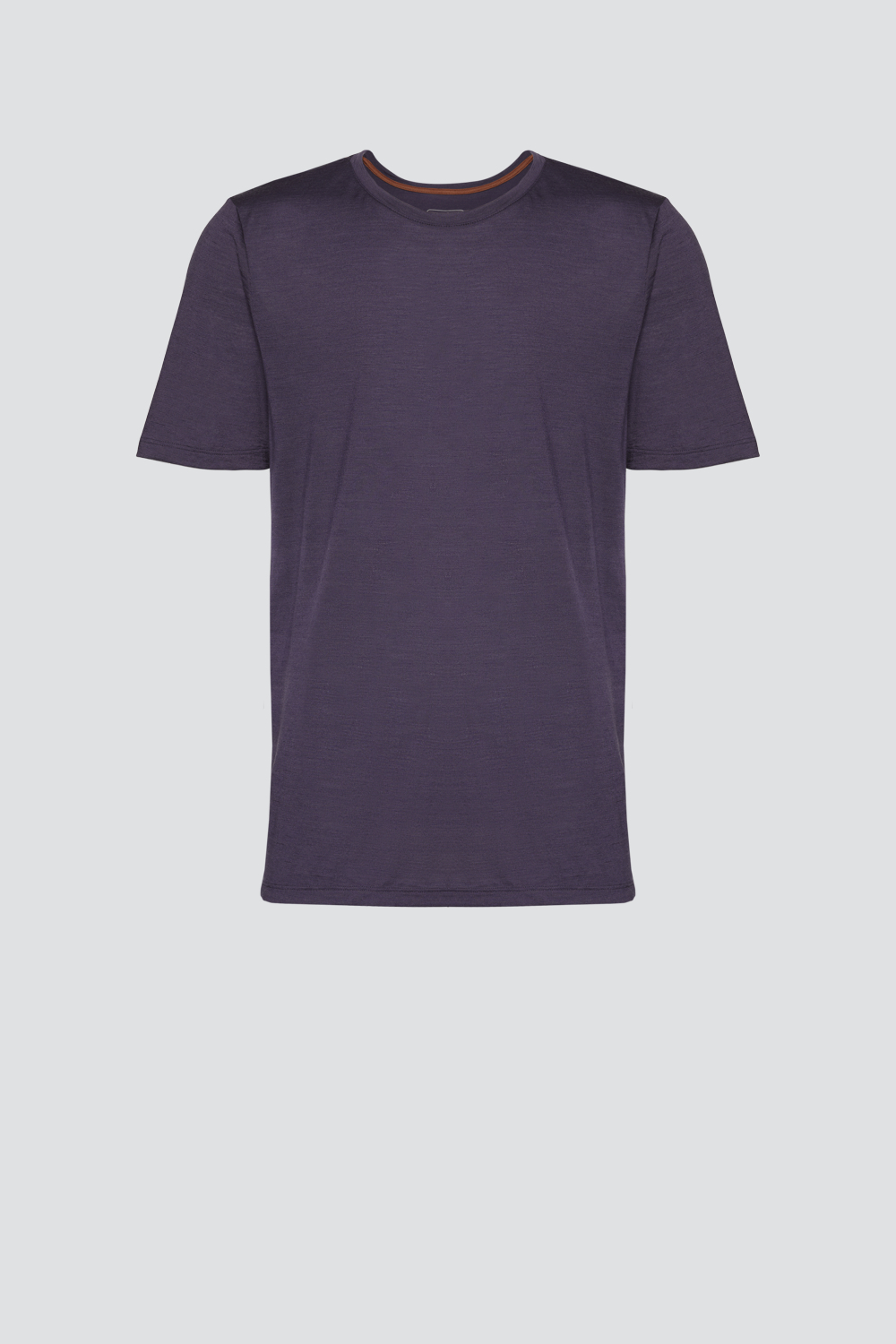 Comazo Herren Shirt aus Wolle-Lyocell-Mischqualität Farbe Plum