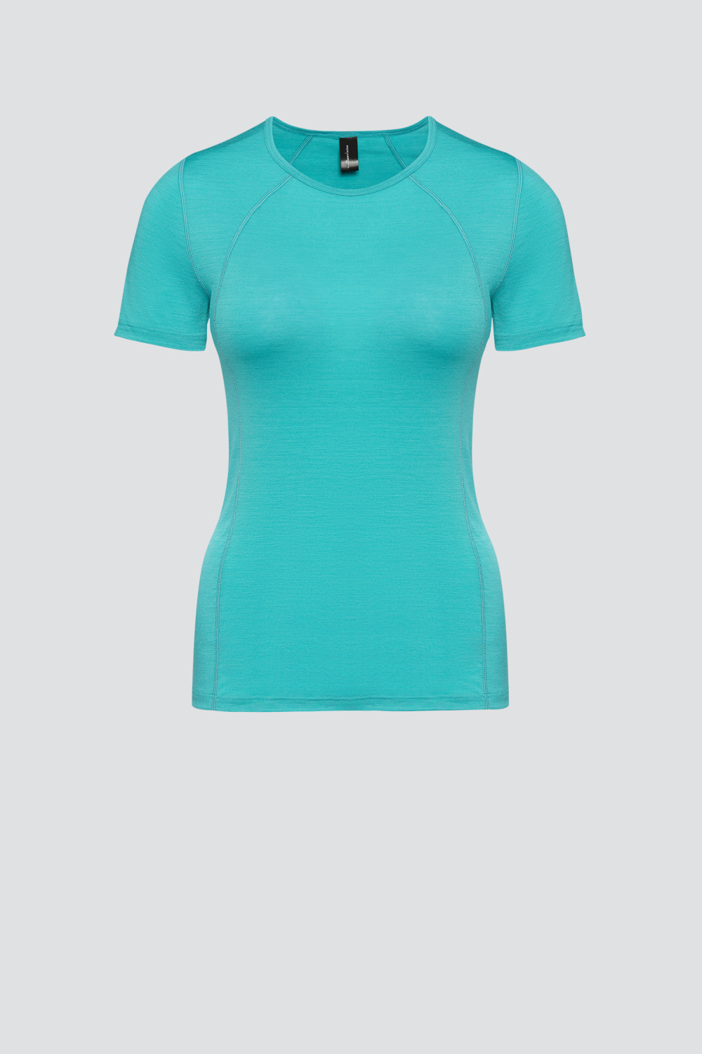 Comazo Damen Shirt kurzarm aus Merinowolle Farbe Mint