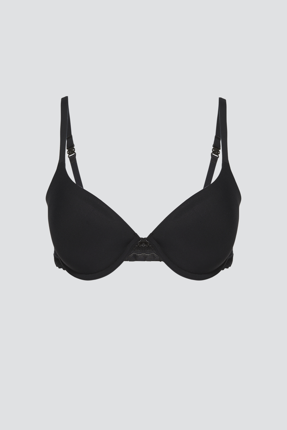 Comazo Damen BH Farbe Schwarz mit Spitze