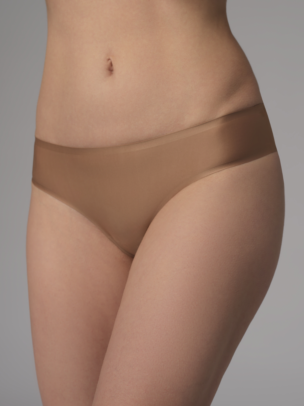 Comazo Damen Brasil-Slip Bonded Farbe Biscotti