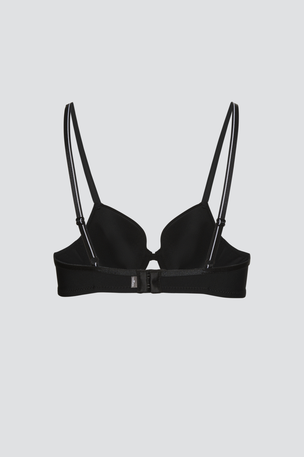 Comazo Damen Push-Up BH mit Microfaser-Touch Farbe Schwarz