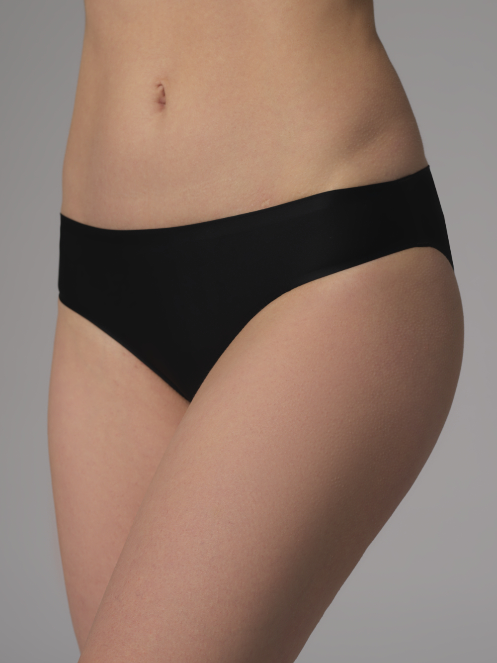 Comazo Damen Mini-Slip Bonded Farbe Schwarz